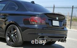 Carbon Fiber 07-13 BMW E82 123d 118d 135i Coupe Performance Style Trunk Spoiler