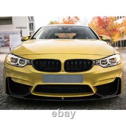 Carbon Fiber Look Front Bumper Splitter Lip For Bmw F80 F82 M3 M4 M Performance