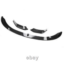 Carbon Fiber Look Front Bumper Splitter Lip For Bmw F80 F82 M3 M4 M Performance