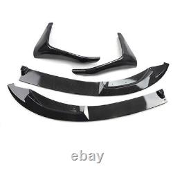 Carbon Fiber Look Front Bumper Splitter Lip For Bmw F80 F82 M3 M4 M Performance