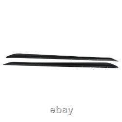 Carbon Fiber Style Side Skirt Extension Blade For BMW 3 Series G20 M Performance