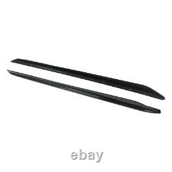 Carbon Fiber Style Side Skirt Extension Blade For BMW 3 Series G20 M Performance