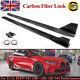 Carbon Look For Bmw G80 M3 G82 G83 M4 Performance Side Skirt Extension Blades Pp
