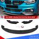 Carbon Look Front Splitter Lip For Bmw 4 Series F32 F33 F36 M Performance Style