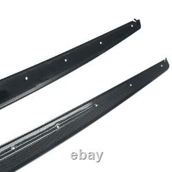 Carbon Look M Performance Side Skirt Extension Blades For Bmw 3 Series F30 F31