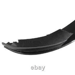 Carbon Look Performance Front Bumper Lip Splitter For Bmw 4 Series F32 F33 F36