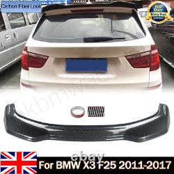Carbon Look Performance Look Roof Boot Spoiler For 2011-2017 Bmw X3 F25 Bodykit