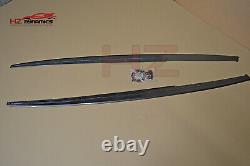 Carbon Look Performance Side Skirt Extension Blades For Bmw 3 Series F30 F31 Pp
