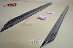 Carbon Look Performance Side Skirts Extension Blades For Bmw 3 Series G20