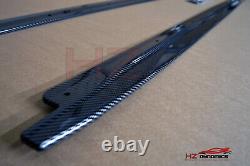 Carbon Look Performance Side Skirts Extension Blades For Bmw X5 F15 2013 2018