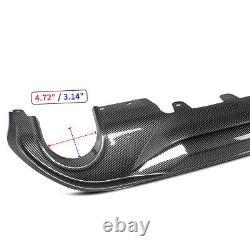 Carbon Look Rear Diffuser For BMW F48 F49 X1 AC Performance Style 15-21 Spoiler