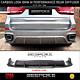 Carbon Look Rear Diffuser Lip For Bmw X5 F15 M Performance Body Kit Skirt 13-18