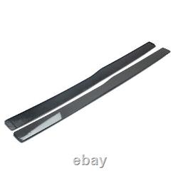 Carbon Look Rocker Panel Side Skirts Extension For BMW M3 F80 F82 M4 Performance