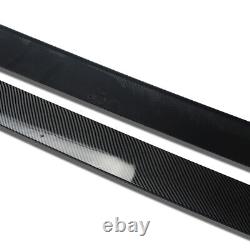 Carbon Look Rocker Panel Side Skirts Extension For BMW M3 F80 F82 M4 Performance