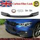 Carbon Painted Mp Front Splitter Lip For Bmw 3 Series F30 F31 335i 340i M Sport