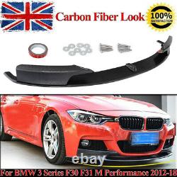 Carbon Painted MP Front Splitter Lip For BMW 3 Series F30 F31 335i 340i M Sport