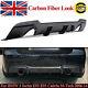 Carbon Painted Rear Bumper Diffuser For Bmw 3 Series E92 E93 335i M Performance