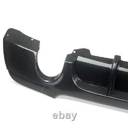 Carbon Painted Rear Bumper Diffuser For BMW 3 Series E92 E93 335i M Performance