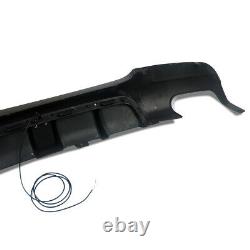 Carbon Painted Rear Diffuser With LED Light For BMW 3Series E90 E91 M-Tech 2005-12
