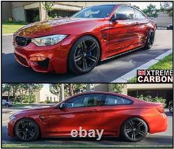 Carbon Performance Style Side Skirt Extensions Skirts Fits BMW M3 M4 F80 F82