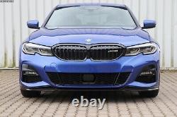 Carbon Style Bmw 3 Series G20 M Performance Splitter Front Chin Lip Abs Valance