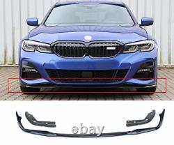 Carbon Style Bmw 3 Series G20 M Performance Splitter Front Chin Lip Abs Valance