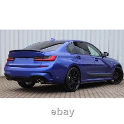 Carbon Style For Bmw 3 Series G20 M Performance Side Skirt Extensions Lip Blade