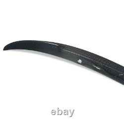 Carbon Style Rear Spoiler For Bmw F36 4 Series Boot Gran Coupe M Performance Lip
