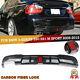 For Bmw 3series E90 E91 M Sport Rear Diffuser Valance Withled Brake Carbon Look