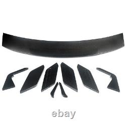 Fits 20+ BMW M3 M4 G80 G82 M Performance Rear Spoiler Lip Wing Carbon Fiber Look