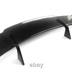 Fits 20+ BMW M3 M4 G80 G82 M Performance Rear Spoiler Lip Wing Carbon Fiber Look