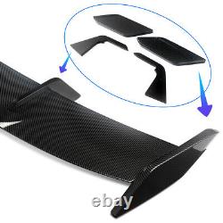 Fits 20+ BMW M3 M4 G80 G82 M Performance Rear Spoiler Lip Wing Carbon Fiber Look