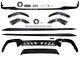 Fits Bmw 3 G20 M Performance Kit Gloss Black With Carbon Splitter Corners 19