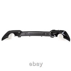 Fits BMW 3 Series G20 G21 Rear Bumper Diffuser M Performance Style Carbon Look