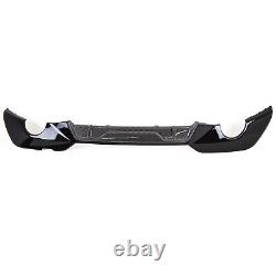 Fits BMW 3 Series G20 G21 Rear Bumper Diffuser M Performance Style Carbon Look