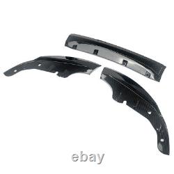Fits BMW 4 Series G22 G23 Front Splitter Spoiler M Performance Style Carbon Look