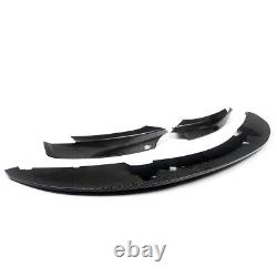 For 07-13 BMW 1 Series E82 Coupe M Performance Front Bumper Splitter Carbon Look