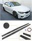 For 14-18 Bmw F80 M3 M-performance Extended Carbon Fiber Side Skirts Extension