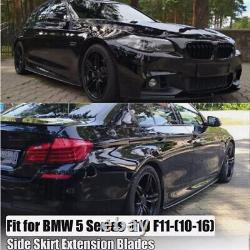 For 2010-2016 Bmw 5 Series F10 F11 M Performance Side Skirts Carbon Fiber Look