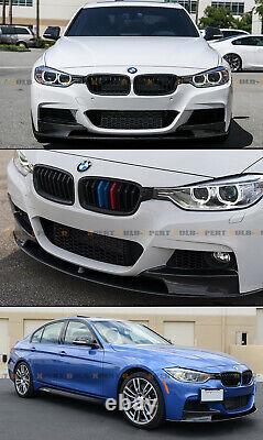 For 2012-18 BMW F30 F31 M Sport Carbon Fiber MP Style Front Bumper Lip Splitter