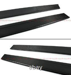 For 2015-19 BMW M4 & F80 M3 Carbon Fiber Performance Style Side Skirt Extension