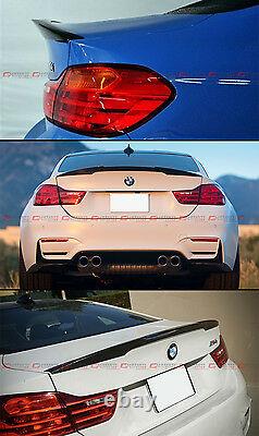 For 2015-2020 Bmw F82 M4 Performance Style Real Dry Carbon Fiber Trunk Spoiler