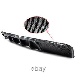 For BMW 1 Series E82 Coupe Rear Bumper Diffuser Twin M Performance Carbon Look