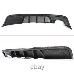 For BMW 1 Series E82 Coupe Rear Bumper Diffuser Twin M Performance Carbon Look