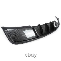 For BMW 1 Series E82 Coupe Rear Bumper Diffuser Twin M Performance Carbon Look