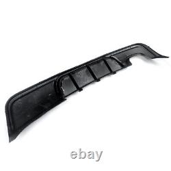 For BMW 1 Series E82 Coupe Rear Bumper Diffuser Twin M Performance Carbon Look