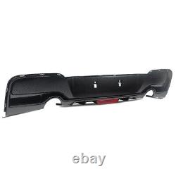 For BMW 1Seres F20 F21 Rear Diffuser M Performance Carbon Style With LED 2011-15