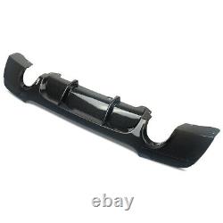 For BMW 3 Series E92 E93 M Performance Carbon Look Rear Diffuser Dual Exhausts