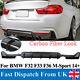 For Bmw 4 Series F32 F33 F36 M Sport 14-18 Performance Rear Diffuser Carbon Look