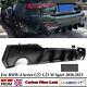 For Bmw 4 Series G22 G23 M Performance Style Rear Diffuser Carbon Fiber Look 20+